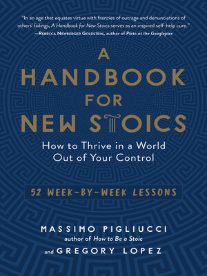 cover image of A Handbook for New Stoics